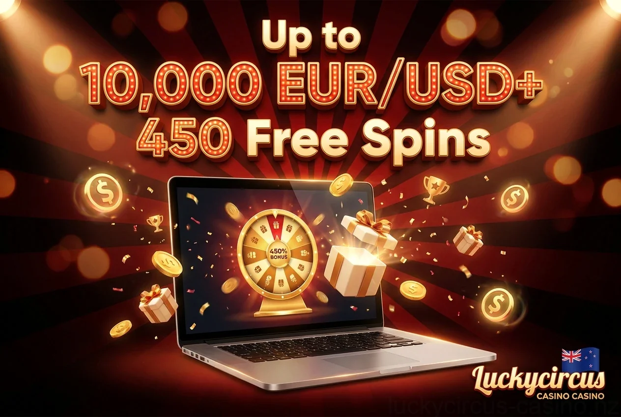 Up to 10,000 EUR/USD+ 450 Free Spins